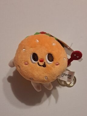 NWT Potdemiel Kawaii Plush Cheesburger Bag Charm